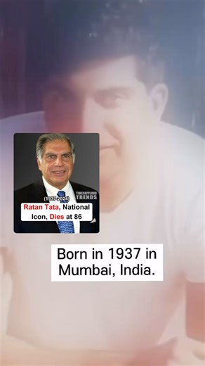 Ratan Tata, the former chairman of Tata Sons, has passed away, leaving an indelible mark on India and the global business landscape. The visionary industrialist died Wednesday night, sending shockwaves through a nation that revered him. At 86, Tata’s storied legacy transformed the Tata Group from a respected Indian conglomerate into a global powerhouse, forever changing the landscape of Indian industry. #ratantata | Timesapplaud Trends