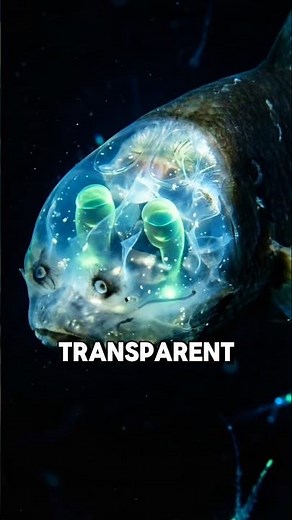 Fish With Completely Transparent Head 🤯