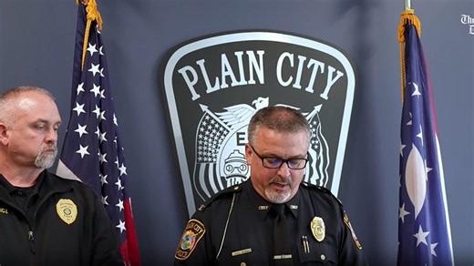 Plain City Police Department Chief Dale McKee press conference for "Madison Baby Doe" case