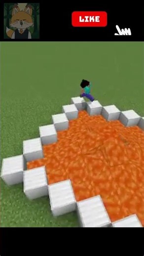 ⭕️Minecraft circle method🤫#DeLa