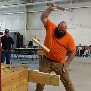 24M views · 109K reactions | Epic knife skills!  (IG: big_chris_custom_knives) | People Are Awesome | Facebook