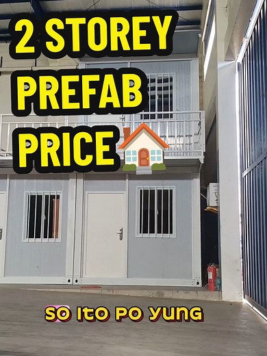 2 Storey Prefab House Price Reveal in the Philippines