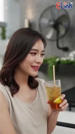 GIẢI PHÁP LÀM MÁT KHÔNG DÂY – KHÔNG LO CHI PHÍ CÙNG QUẠT SOLAR ELINK 🍃