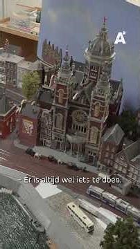 Op zolder bij de tramremise van GVB