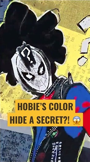 Hobie’s Colors Have a SECRET Meaning #milesmorales