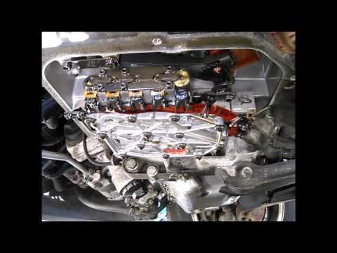 2001 VW EUROVAN AXK Engine 01P Transmission Valve Body Removal