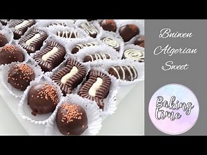 Bniwen Algerian sweet without baking/ Bniwen Gâteau algérien sans cuisson /بنيون الجزائري
