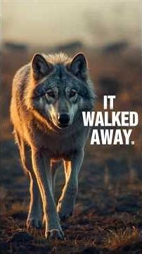 “Wolves Know When a Hunt Is Unwinnable (The Intelligence Behind Walking Away)”