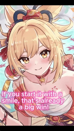 Morning Greeting ☀️ | Yoimiya (Genshin Impact)