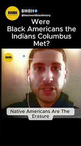 Were Black Americans the Indians Columbus Met? #blackhistory #america #shorts