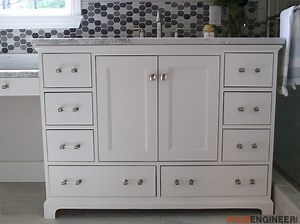 48in Bathroom Vanity » Rogue Engineer