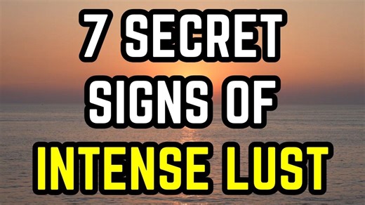 7 Secret Signs of Intense Lust Most people don’t realize this, but intense lust doesn’t always show up in obvious ways. In fact, the most powerful signs are usually hidden — until you know exactly what to look for. In this video, we’re going to uncover seven secret signs of intense lust. And the final one? It’s so subtle that most people completely miss it… but it reveals everything. If you’ve ever been unsure whether someone’s just being friendly or if something deeper is burning under the surf