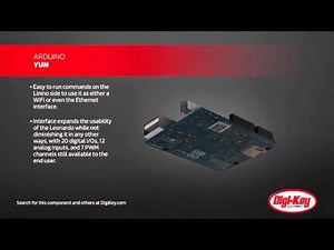Arduino YUN Product Overview | Digi-Key Daily
