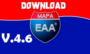 Mapa EAA V.4.6 OFICIAL Para V.1.31.X - ETS2 - Mod Simuladores