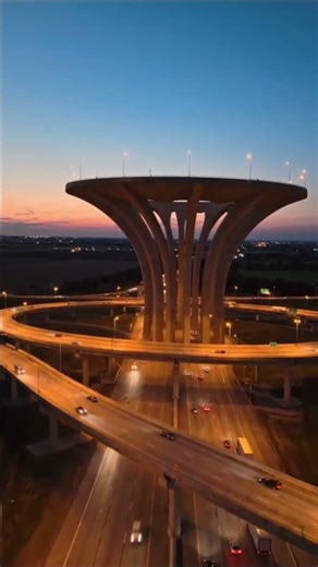 “Futuristic Circular Interchange | Next-Level Highway Engineering!”#short.