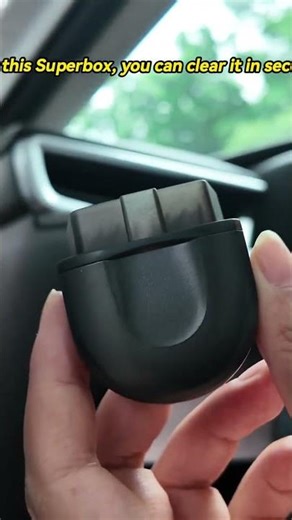 Clear car fault code in second with superbox