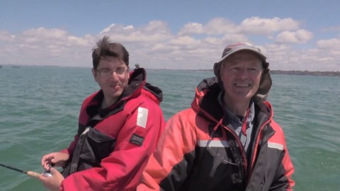 Trolling for smallmouth bass