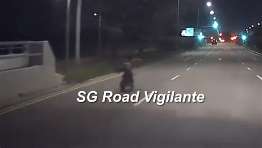 2jan2026 2248hrs punggol It's a Bird, It's a Plane, no lah , It's a #pmd Land Transport Authority – We Keep Your World Moving quoted Ladies and Gentlemen, we do have a Superman in Singapore. Too fast for the camera / lta / tp to catch. | SGRV