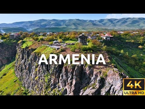 ARMENIA - Geghard Monastery (UNESCO) and Temple of Garni 4K Drone