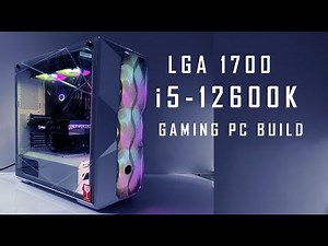 intel i5 12600k RTX 3060 Gaming-x Gaming Pc Build