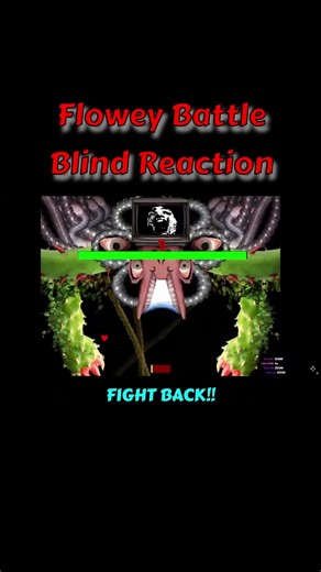 Photoshop Flowey Blind Reaction