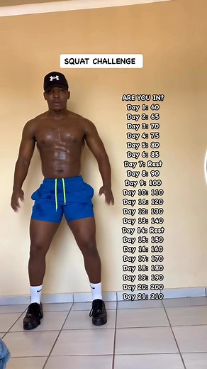 1.9K views · 43 reactions | Squat challenge #fyp #squat #fitness @top fans | Coachsiya_24 | Facebook