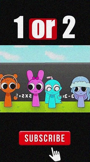 Sprunki Solve Math Challenge Pack Animation #sprunki #shorts #animation