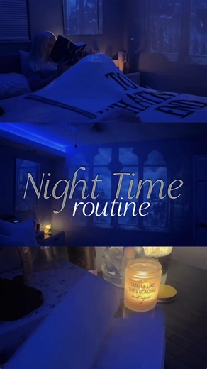 A perfect night in 📚✨ watching A Court of Ambience on YouTube & reading a great book #nighttimeroutine #cozyreading