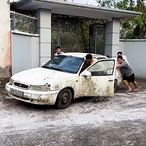 8M views · 53K reactions | Nearly 40 Year Old Korean DAEWOO CIELO Car Completely Restored | WT TH Woodworking | Facebook