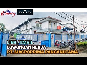 Lowongan Kerja PT Macroprima Panganutama Cimory Group Cikupa Tangerang hari ini