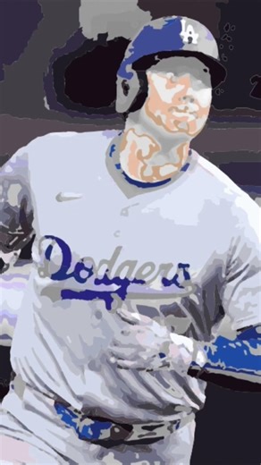 Shohei Ohtani art short #2026art #baseball #ladodgers #shoheiohtani