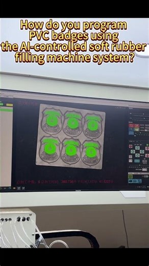 How to Program an AI-Controlled Dispensing System for PVC Badges? #aicontrolledsoftpvcfillingmachine