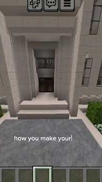 How to build a mega mansion in minecraft #tutorial