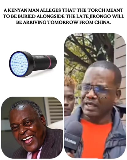 Kenyan Man Confirms Torch Arrival for Jirongo's Burial