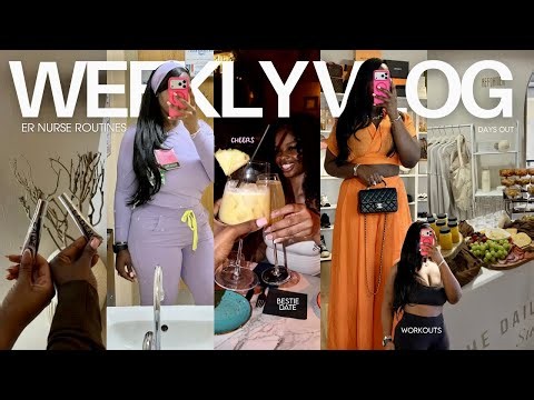 *realistic* week in my life | Busy Nurse + Pilates & Fitness Routines, Gut Health, What I Eat & More