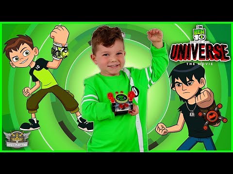 BEN 10 VERSUS THE UNIVERSE MOVIE Ben 10 Deluxe Omnitrix Creator Set with Kevin 11 Antitrix Toy
