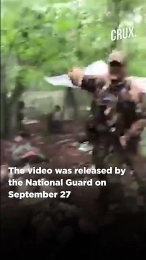 Ukraine Releases "Surrender" Video Of Russian Soldiers In Kharkiv