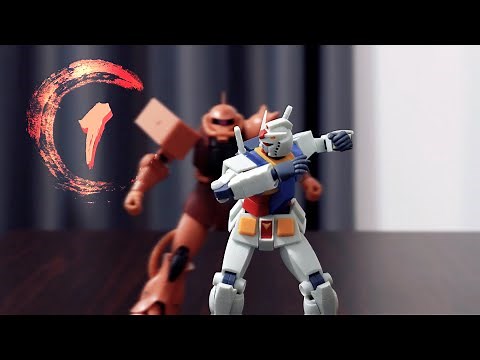 RC-78-2 GUNDAM StopMotion Series Episode 1