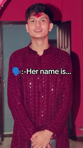 Her name is ..... #sunil_jung_xettri #fypシ゚ Nani🫀♥️♥️