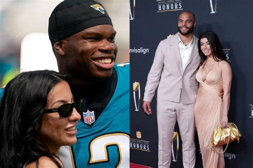 Travis Hunter and wife Leanna Lenee get dragged in Dak Prescott-Sarah Jane Ramos breakup amid "prenup" drama