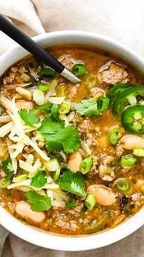 Award-Winning Turkey and White Bean Chili