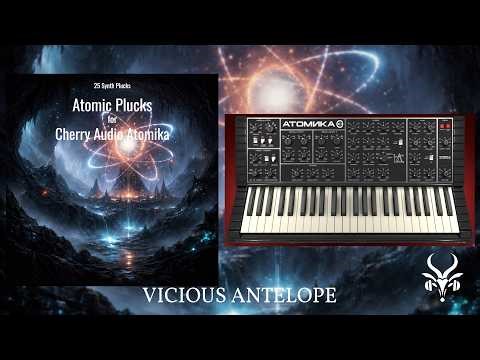 Cherry Audio Atomika Presets | Vicious Antelope Atomic Plucks – Retro Synth Sounds