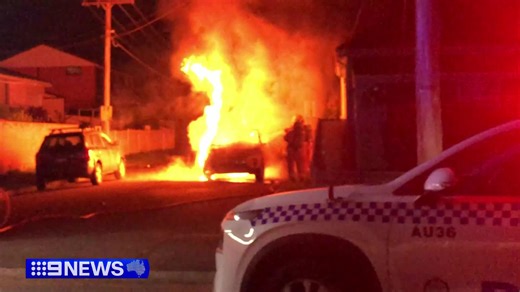 10K views · 69 reactions | Three men are tonight on the run after a shooting at Sydney Olympic Park. A man was shot several times, and a getaway car was later found torched in Lidcombe, after what police say was a targeted attack. #9News | 9 News Sydney | Facebook