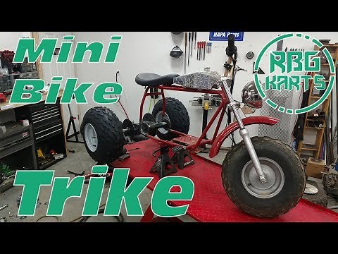Coleman CT200U Mini Bike Trike Build Ep1 ~ Mini Bike Monday
