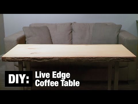 DIY: Live Edge Coffee Table