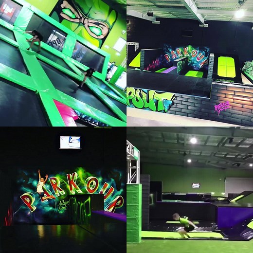 2.4K views · 16 reactions | Flip Out Albion Park is NOW OPEN! It’s loaded with Flippin’ awesome features and obstacles! Main trampoline arena Kids arena Parkour arena Ninja warrior course Tumble mat Cafe Flip Out after dark Foam pit Learn more and book your session here: bit.ly/2NGCM3P | Flip Out Australia | Facebook