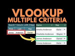 4 Easy Tricks to VLOOKUP with Multiple Criteria (Google Sheets)