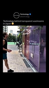 717K views · 520 reactions | Transparent public washrooms in Japan...