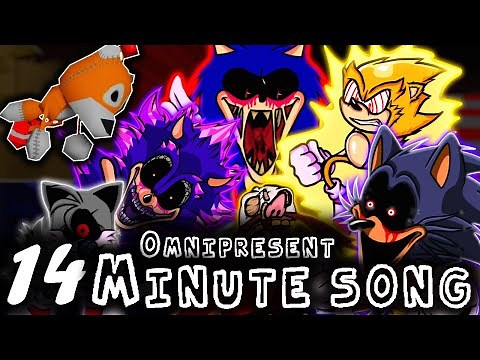 Vs Sonic.exe NEW 14 MINUTE SONG Omnipresent with all sonic.exe characters | Friday Night Funkin'