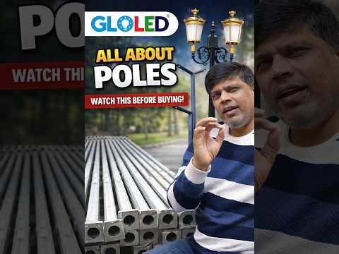 Strong Foundation, Smarter Illumination | Round, Square & Decorative Lighting Poles | GLOLED